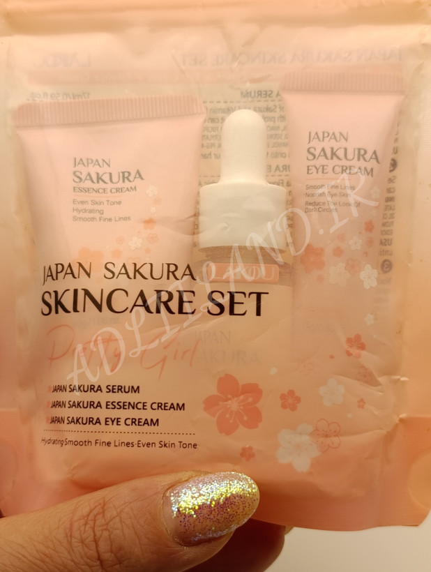 ست کامل مراقبت پوستی شکوفههای گیلاس لایکو آدلیلند