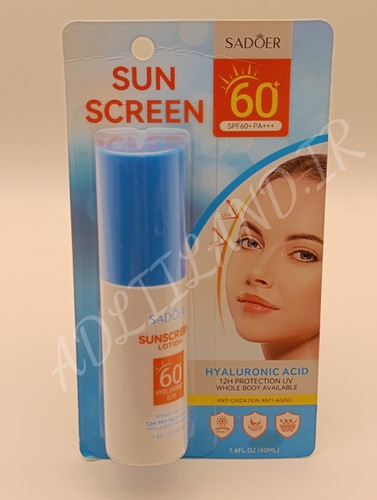 ضد آفتاب هیالورونیک اسید سادور SPF 60 آدلیلند