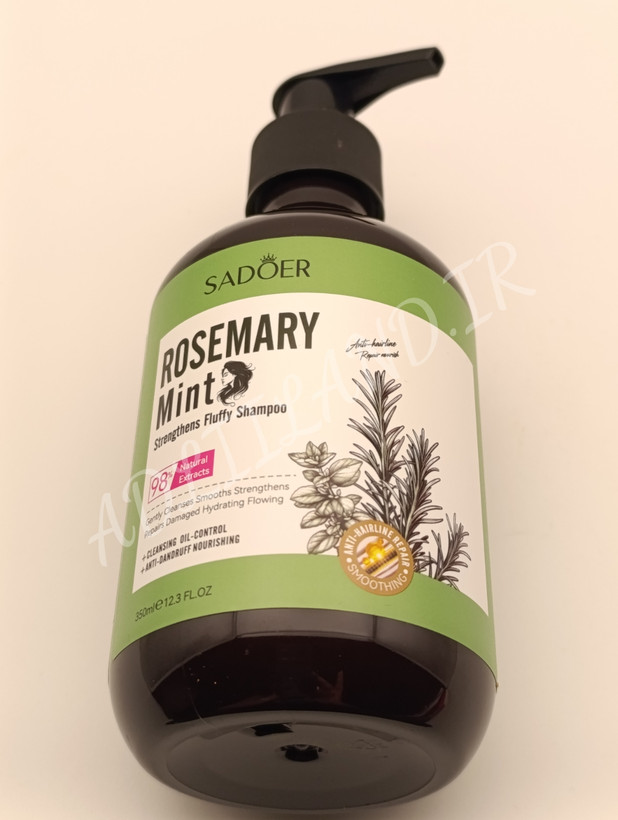 شامپو رزماری و نعناع سادور آدلیلند💧